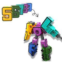 Numeric Troopers Transformable Blocks 5-9