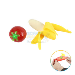 Pair of Banana & Tomato Squeeze Toy