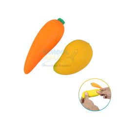 Pair of Carrot & Mango Squeeze Toy