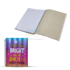 Spiral Binding Partition Note Book