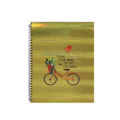 Spiral Binding Partition Note Book