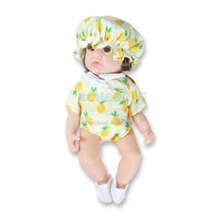 Pineapple Outfit Baby Doll with Matching Hat