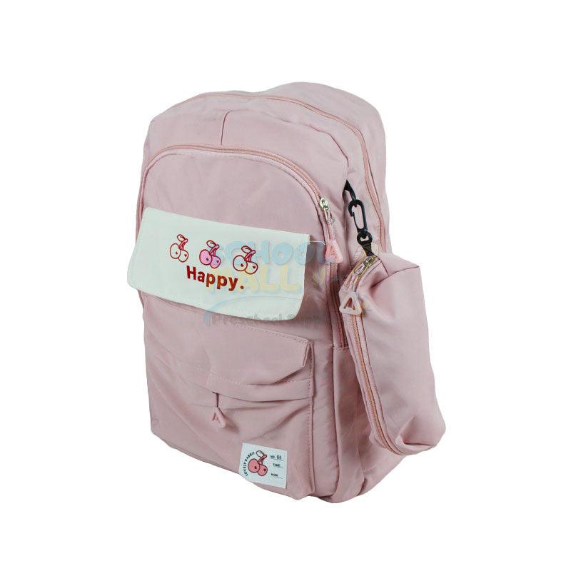 Lovely Rabbit School Bag with Pouch 18"