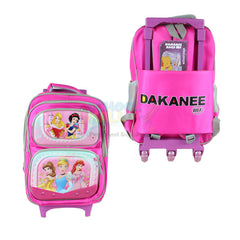 Princess Trolley Backpack for Girls (0862)