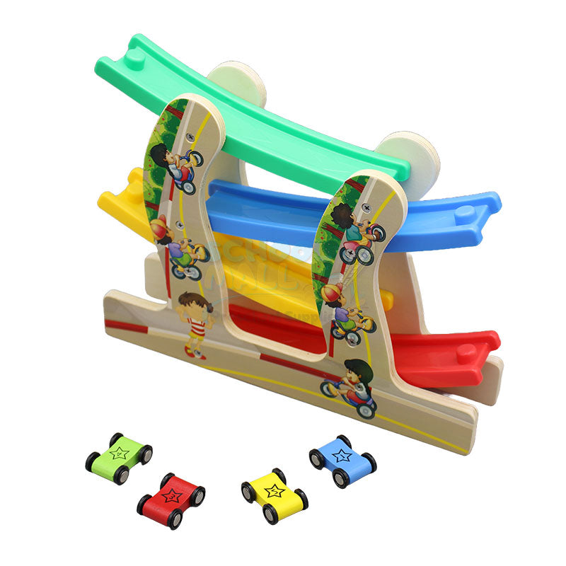 Racing Rail Car Toy for Kids Wooden – School Mall - Educational Toys ...