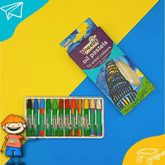 Vneeds Oil Pastels 12 Colours