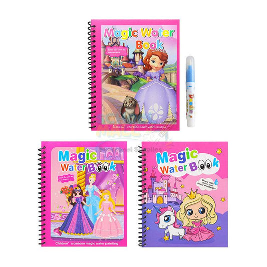 Reusable Kids Magic Water Drawing Book for Girls