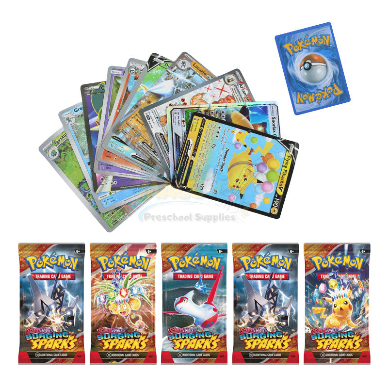 Surging Sparks 50 Trading Card Game Pokemon