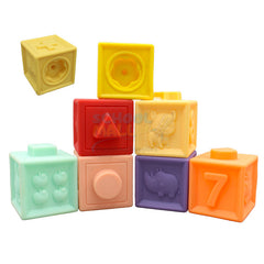 Soft Rubber Relief Building Blocks (1443)