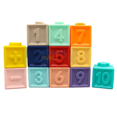 Soft Rubber Relief Building Blocks (1443)