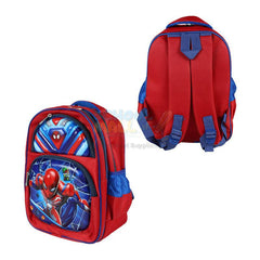 Spiderman Embossed School Bag 14 inch (1761)