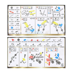 STEM Metal Assembled Toy Cranes Small