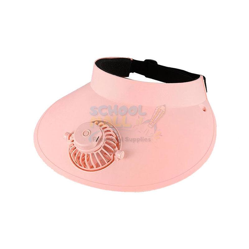 Sun Visor Hat with Charging Fan