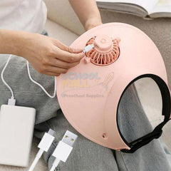 Sun Visor Hat with Charging Fan