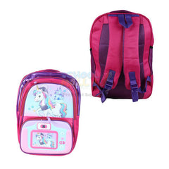 Unicorn Embossed School Bag 17 inch (1762)