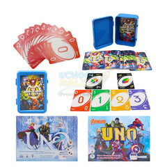 UNO Avengers & Frozen Card Game for Kids