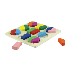 Geometric Shape Jigsaw Puzzle Board 800