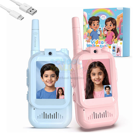 Video Walkie Talkie 2 Pcs For Kids – (Rechargeable)