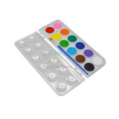 Vneeds Solid Watercolor 12 Pcs