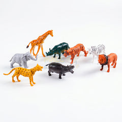Wild Animals Figures Set of 8 #2073
