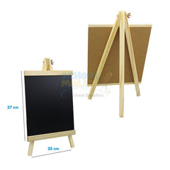 Wooden Black Board with Adjustable Stand (Medium)