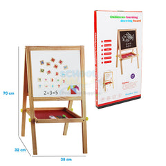 Wooden Children's Learning Double Sided Drawing Board 1564