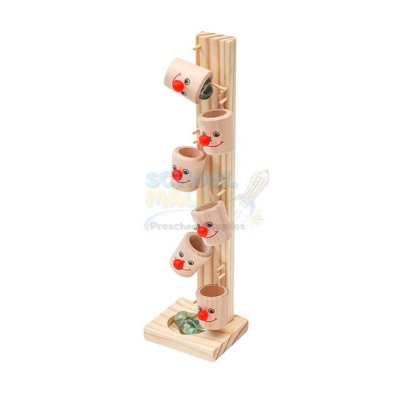 Clown Ball Game, Fun Toys, Wooden Toys