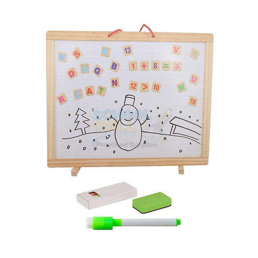 Wooden Erasable Drawing Board with Stand