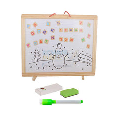 Wooden Erasable Drawing Board with Stand