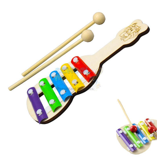 Wooden Guitar Xylophone for Kids