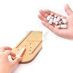 Wooden Mini Bowling Spil Game