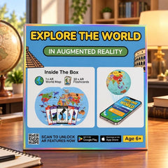 AR World Map Learning Comes Alive
