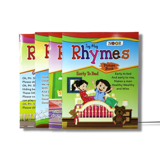 Jug Mug Rhymes Picture Book - 4 Books