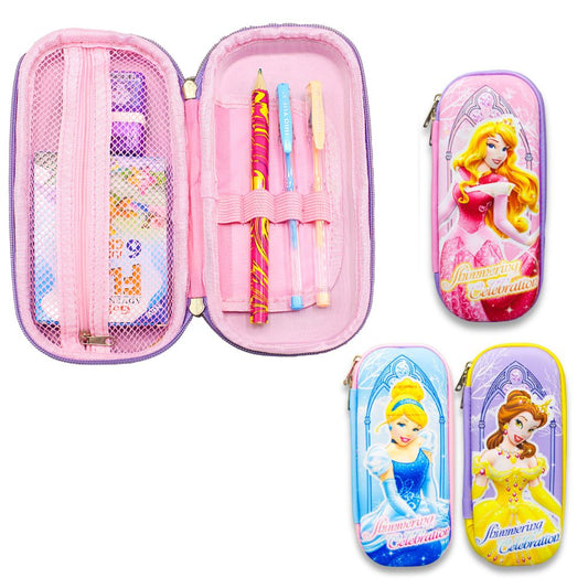 3D Embossed Shimmering Pouch for Girls