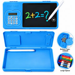 Stationery Box with LCD Writing Pad & Calculator