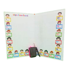 Reading Book Set of 6 Books with Wipe Clean Board