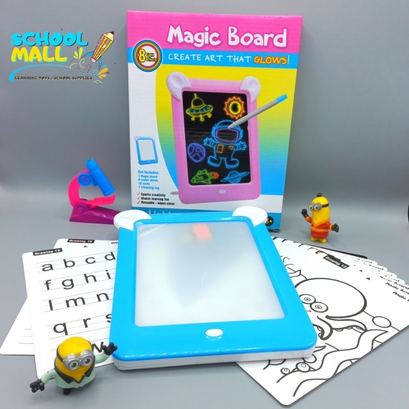 Magic Board Light Up Drawing Pad – School Mall – Preschool Supplies –  Educational Toys