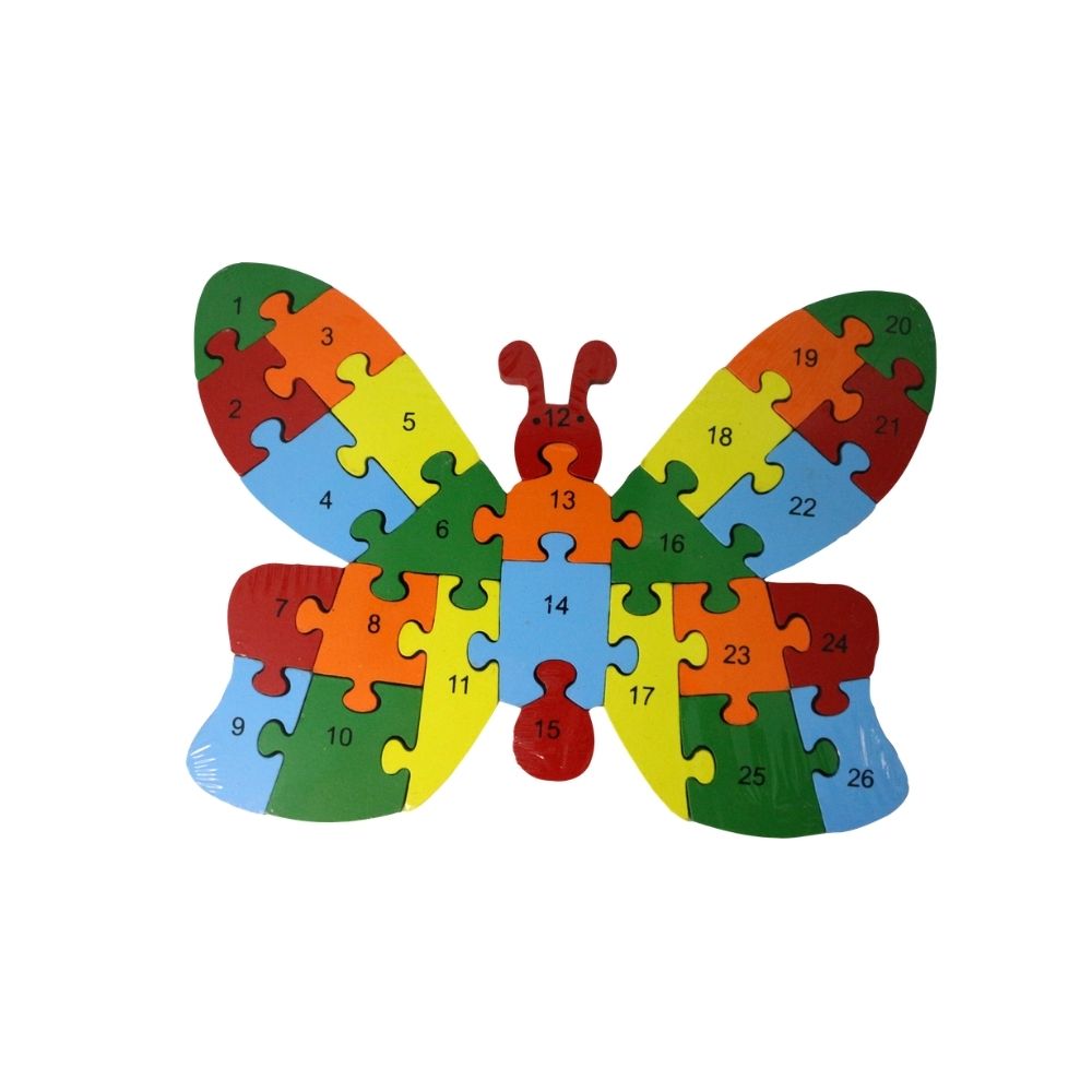 3D Jigsaw Puzzle Wooden Butterfly