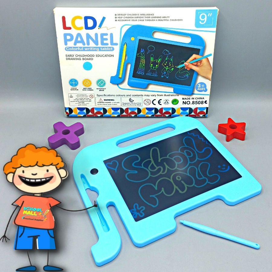 LCD 9″ Colorful Drawing Pad- Elephant SM8508