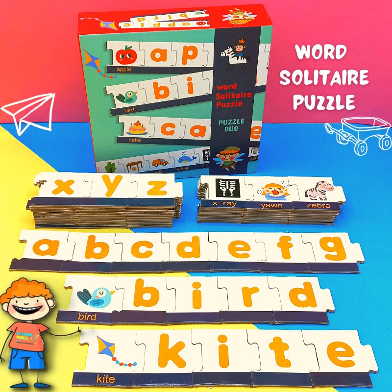 Word Solitaire Puzzle for Kids
