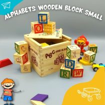 wooden alphabets block