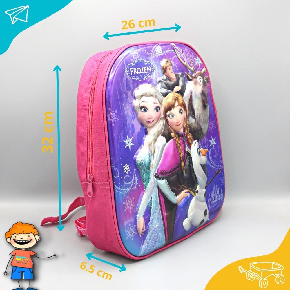 FROZEN 3D backpack for Montessori kids (2)