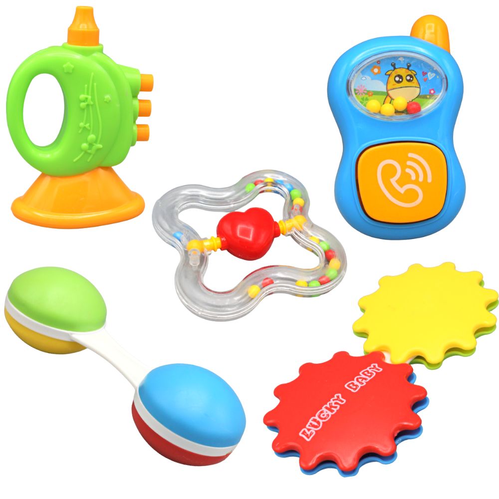 5 PCs Baby Rattle Toys (2)