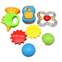 5 PCs Baby Rattle Toys