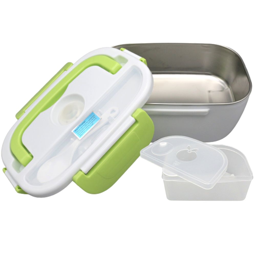 Electric Lunch Box with Spoon (3)