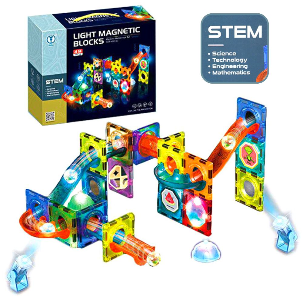 49 PCs Light Magnetic Blocks Educational Toy(STEM)