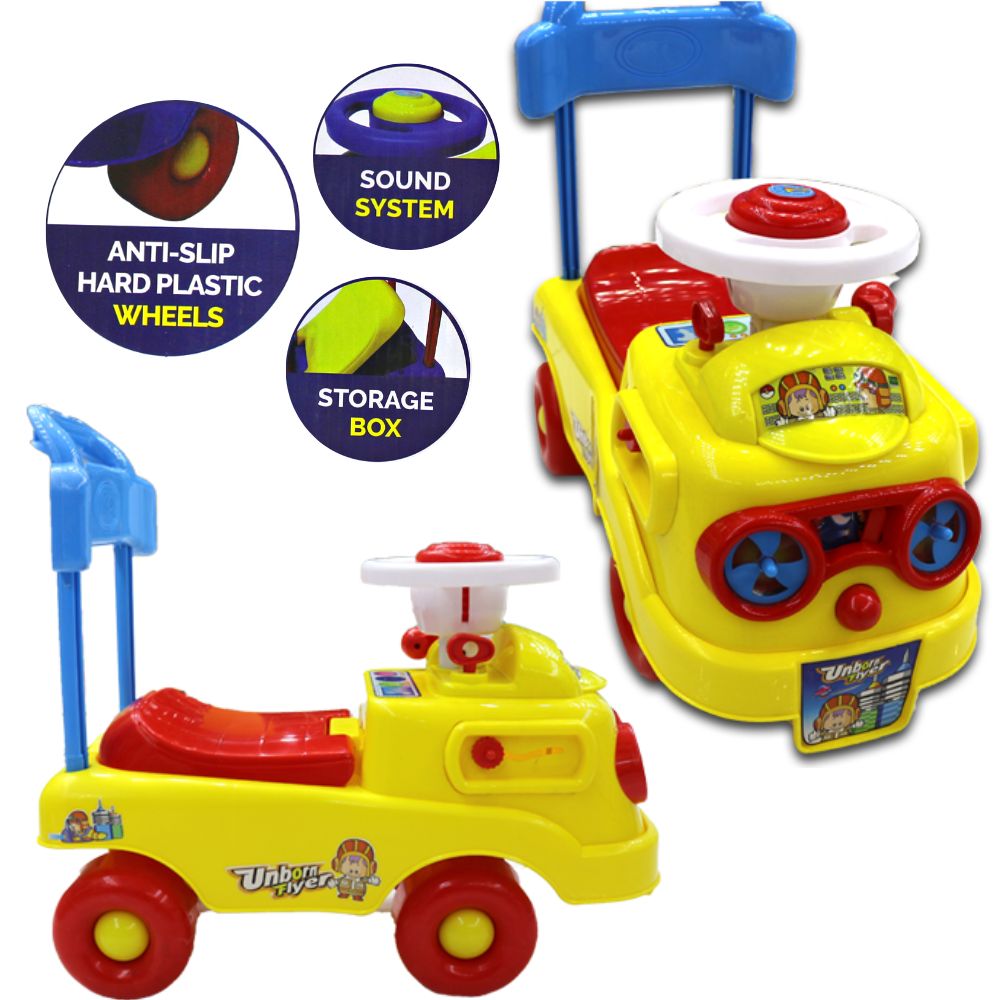 Baby Fun Car Toy with Sound and Storage