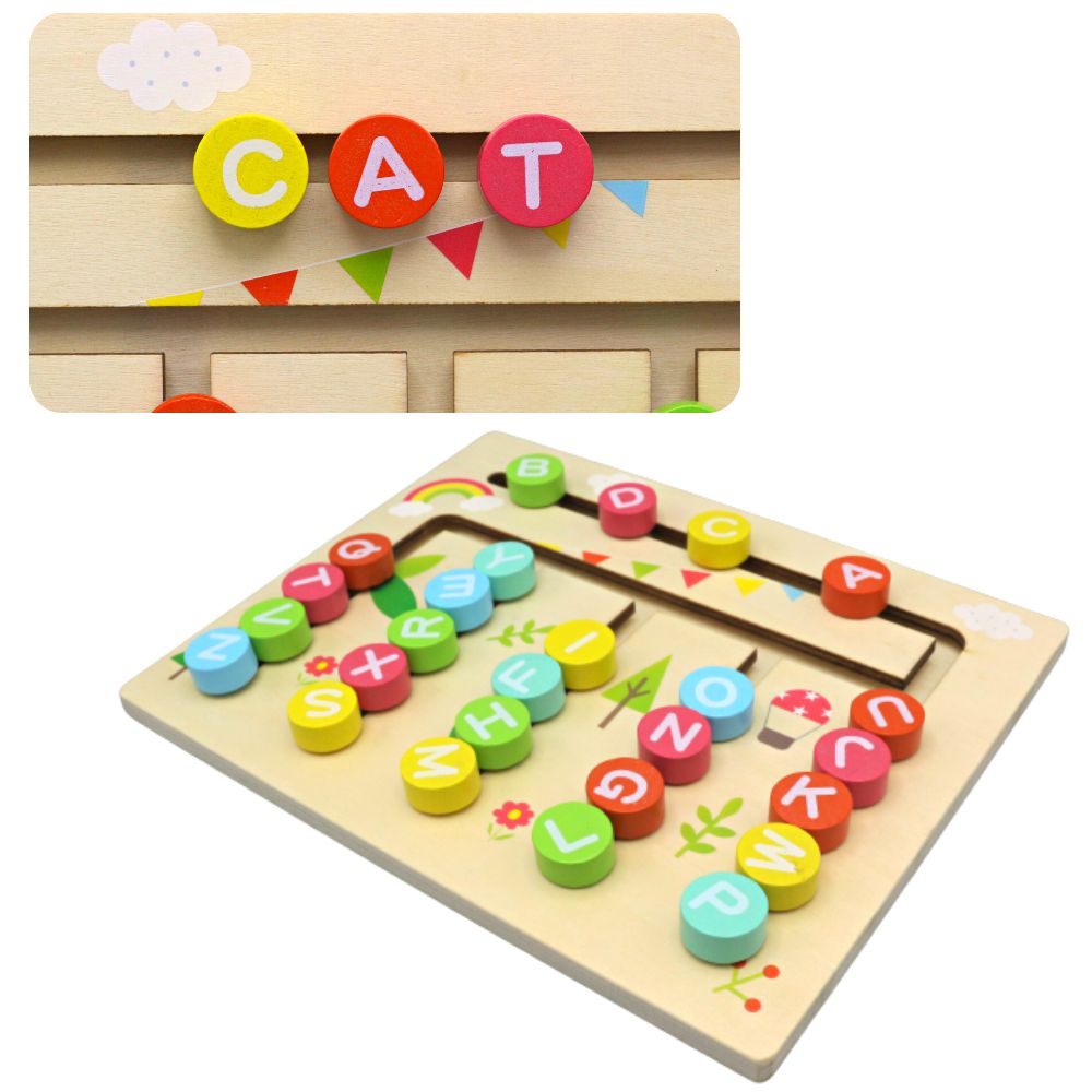 Number Letter Position(Alphabets)- Wooden Educational Game (3)