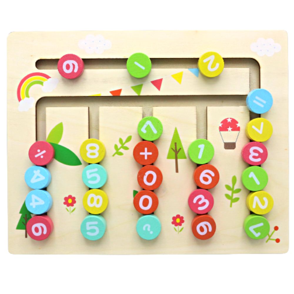 Number & Letter Position(Numbers)- Wooden Educational Game (2)