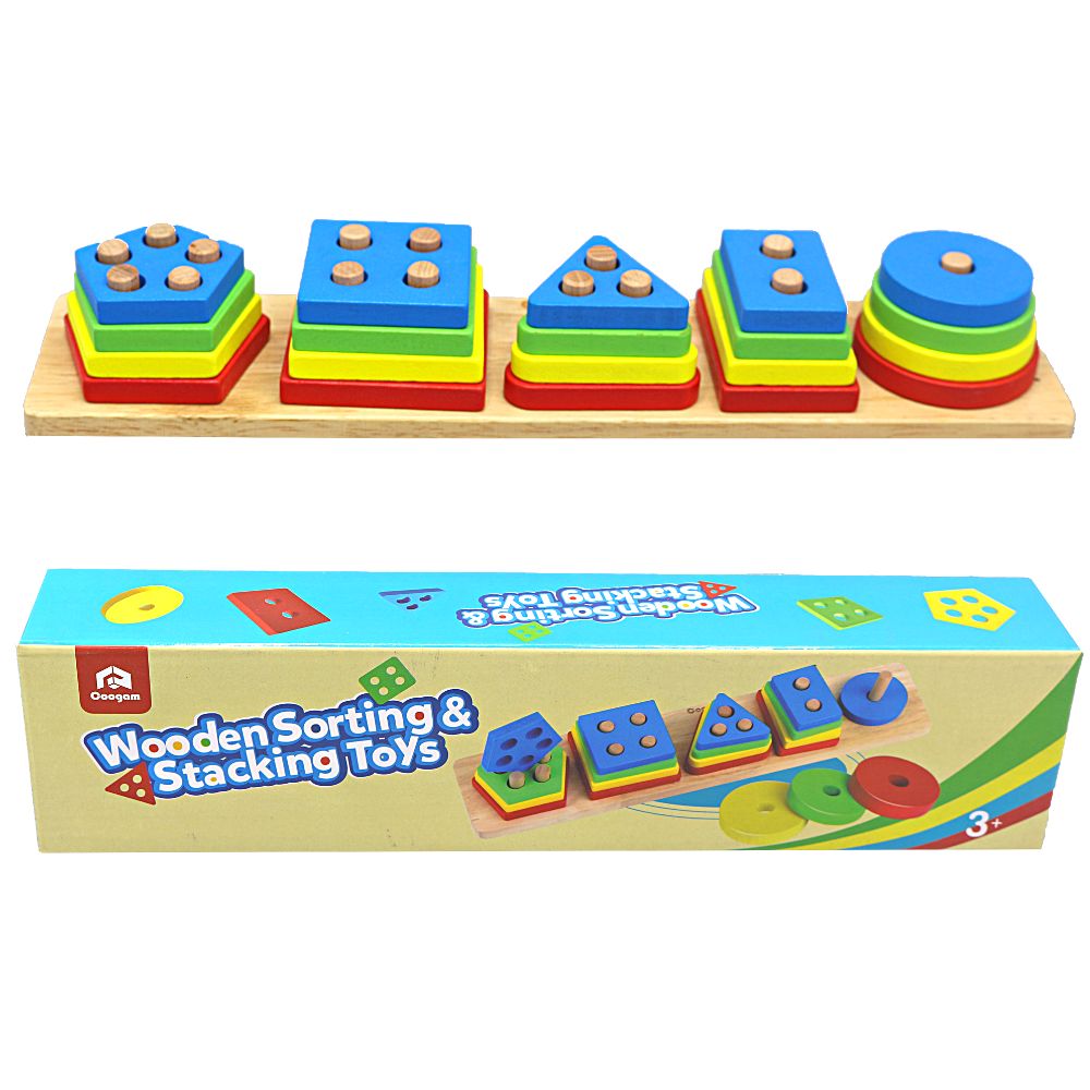 Wooden Sorting & Stacking Toy111